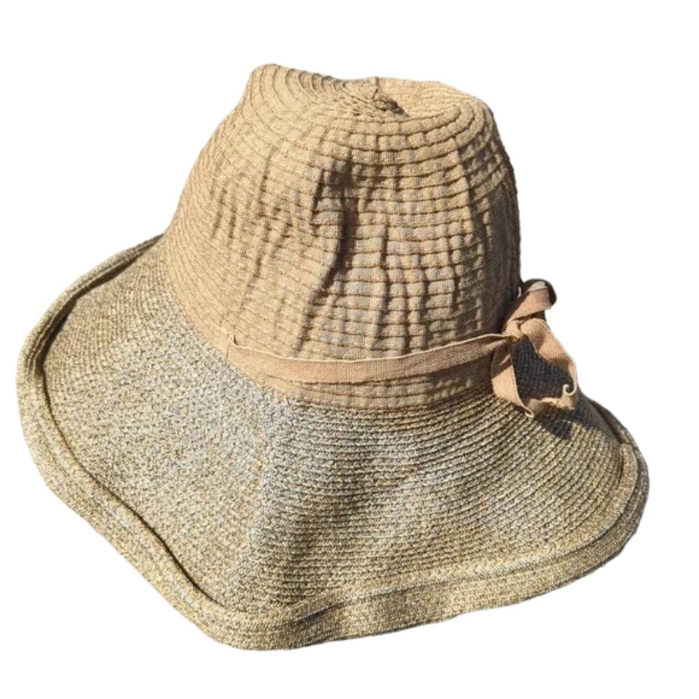 Grevi Firenze straw hat wide brim made in Italy
